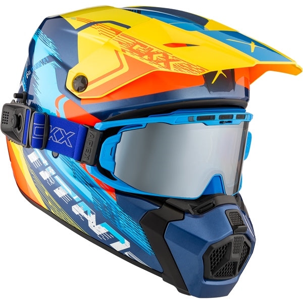 CKX Titan AMS Concordia Helmet with Double Lens Magnetic Apex Goggle