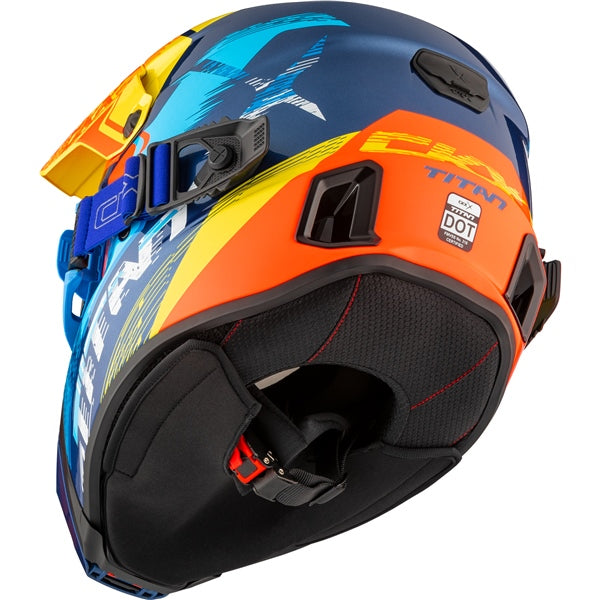 CKX Titan AMS Concordia Helmet with Double Lens Magnetic Apex Goggle