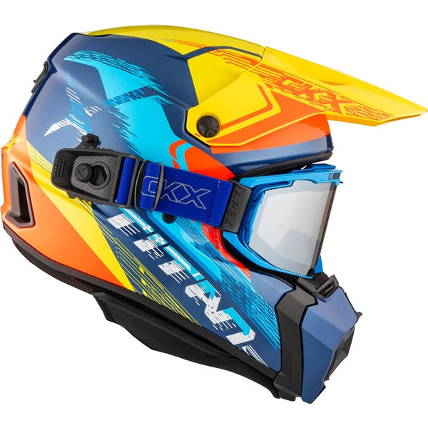 CKX Titan AMS Concordia Helmet with Double Lens Magnetic Apex Goggle