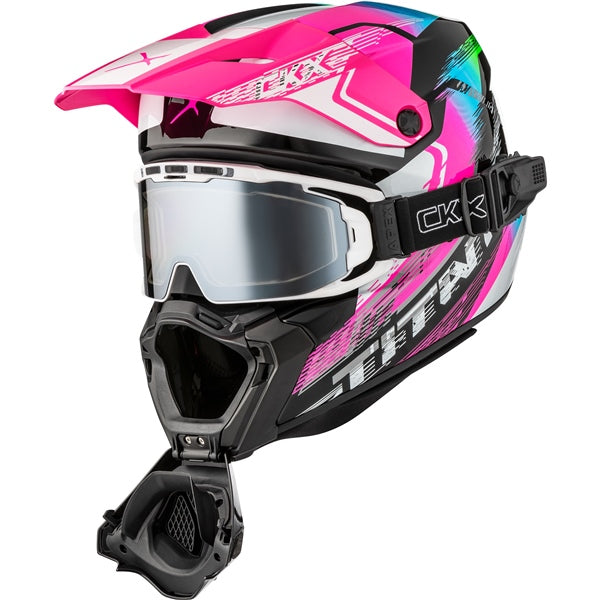 CKX Titan AMS Concordia Helmet with Double Lens Magnetic Apex Goggle
