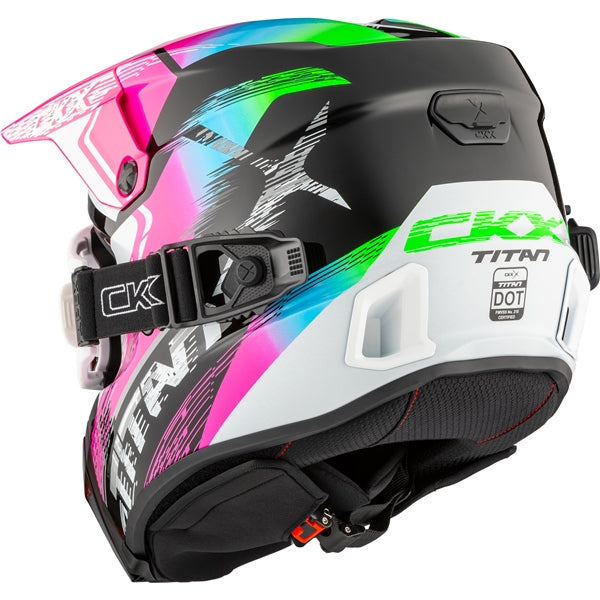 CKX Titan AMS Concordia Helmet with Double Lens Magnetic Apex Goggle