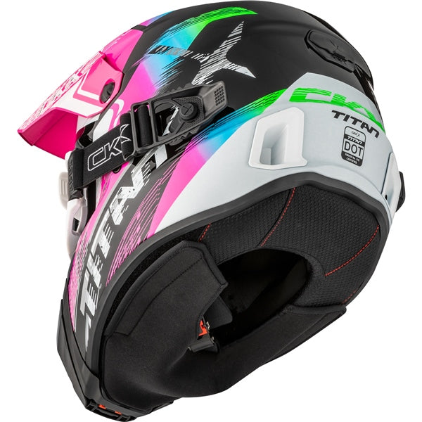 CKX Titan AMS Concordia Helmet with Double Lens Magnetic Apex Goggle