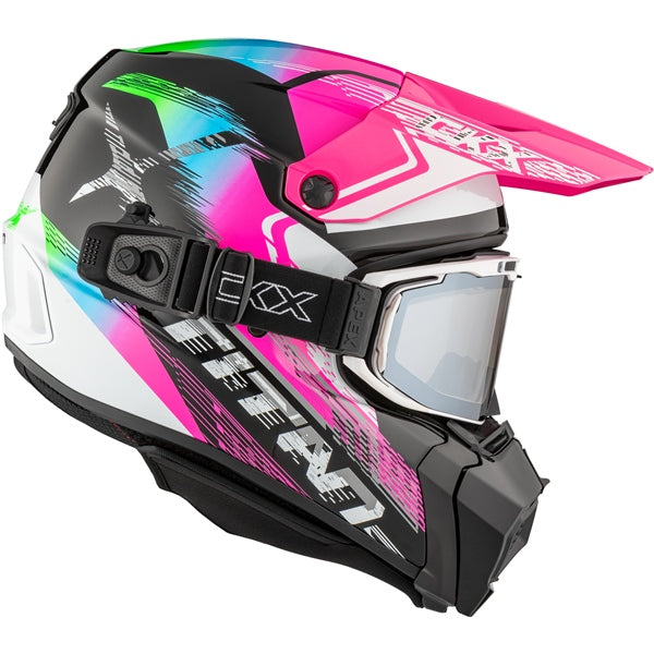 CKX Titan AMS Concordia Helmet with Double Lens Magnetic Apex Goggle