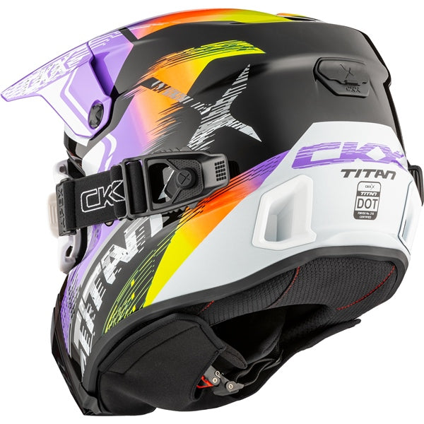 CKX Titan AMS Concordia Helmet with Double Lens Magnetic Apex Goggle