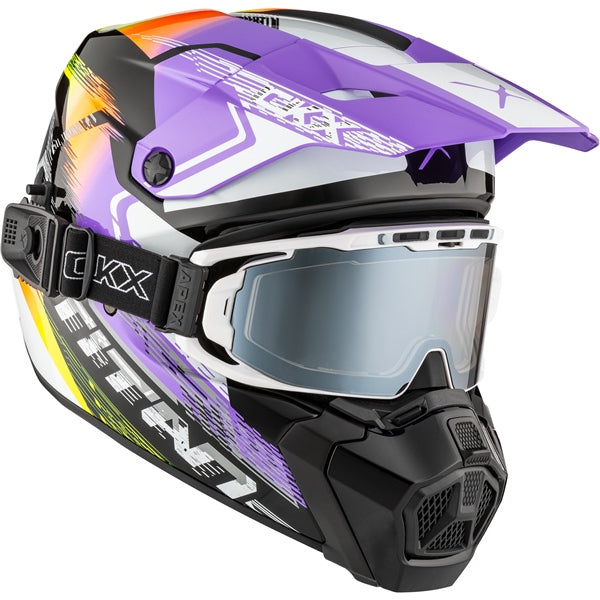CKX Titan AMS Concordia Helmet with Double Lens Magnetic Apex Goggle