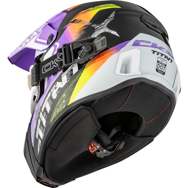 CKX Titan AMS Concordia Helmet with Double Lens Magnetic Apex Goggle