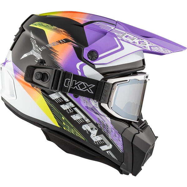 CKX Titan AMS Concordia Helmet with Double Lens Magnetic Apex Goggle