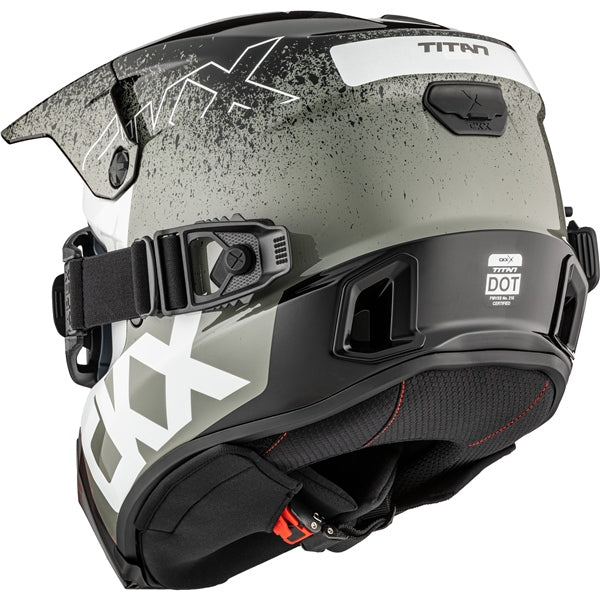 CKX Titan AMS Vaneer Helmet with Double Lens Magnetic Apex Goggle