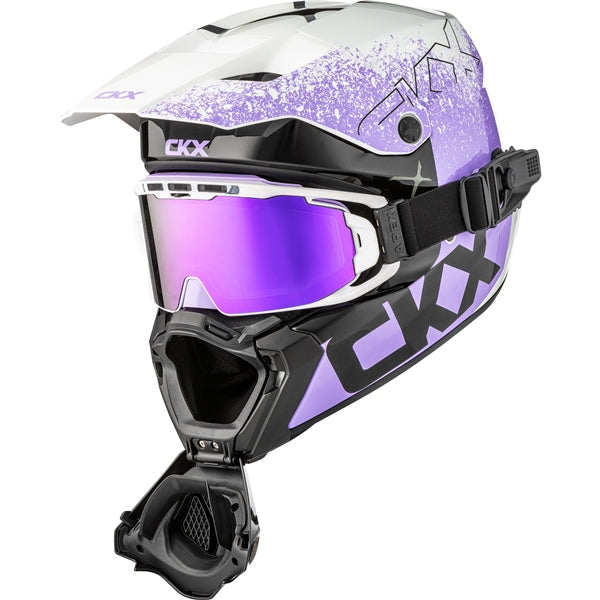 CKX Titan AMS Vaneer Helmet with Double Lens Magnetic Apex Goggle