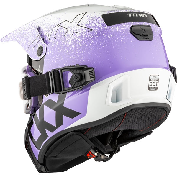 CKX Titan AMS Vaneer Helmet with Double Lens Magnetic Apex Goggle