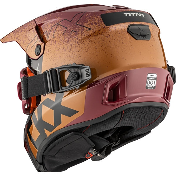 CKX Titan AMS Vaneer Helmet with Double Lens Magnetic Apex Goggle