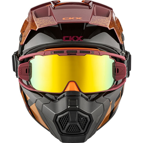 CKX Titan AMS Vaneer Helmet with Double Lens Magnetic Apex Goggle