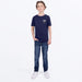 FXR Youth Worldwide Premium T-Shirt - Navy/Canvas, view 3