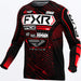 FXR Podium MX Jersey 2025 - Black/Red, front view