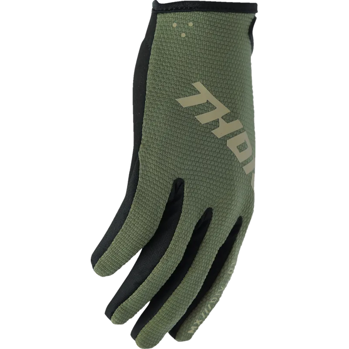 Thor Youth Ridgemode Gloves - Camo - Front