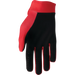 Thor Mens Launchmode Gloves - Red - Back