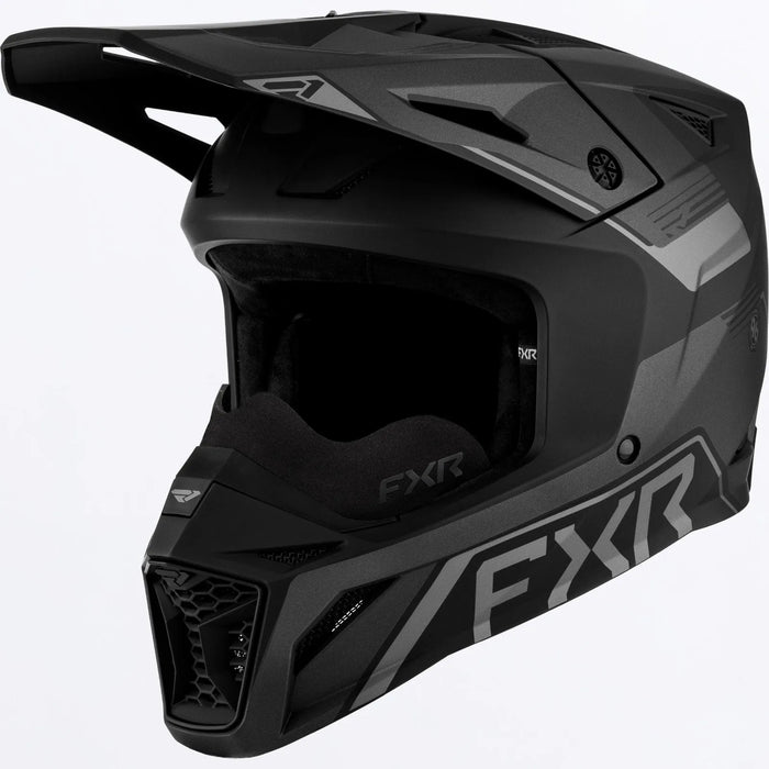 FXR Youth Apex Snow Helmet - Ops, front view