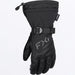 FXR Mens Helium Hybrid Gauntlet Glove - Black, front view