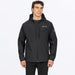 FXR Mens Stronghold Tech-Shell Jacket - Black, front view