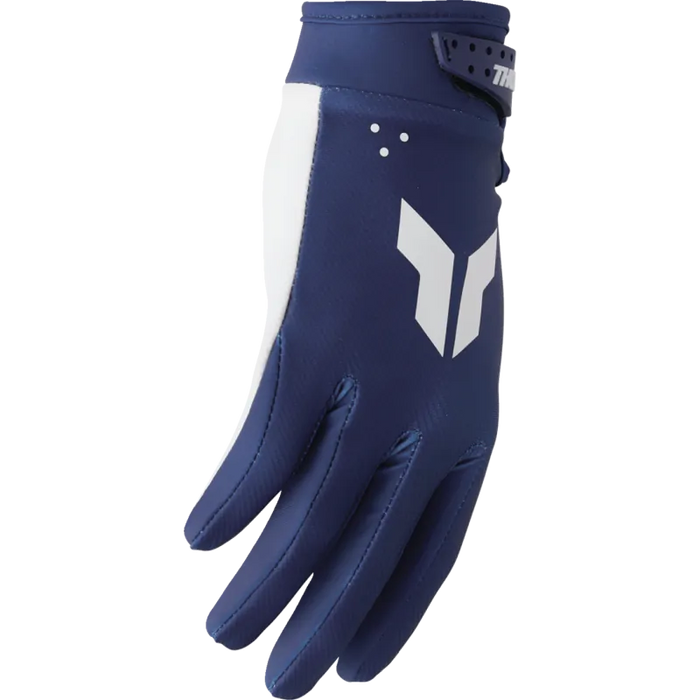 Thor Mens Launchmode Gloves - Navy - Front