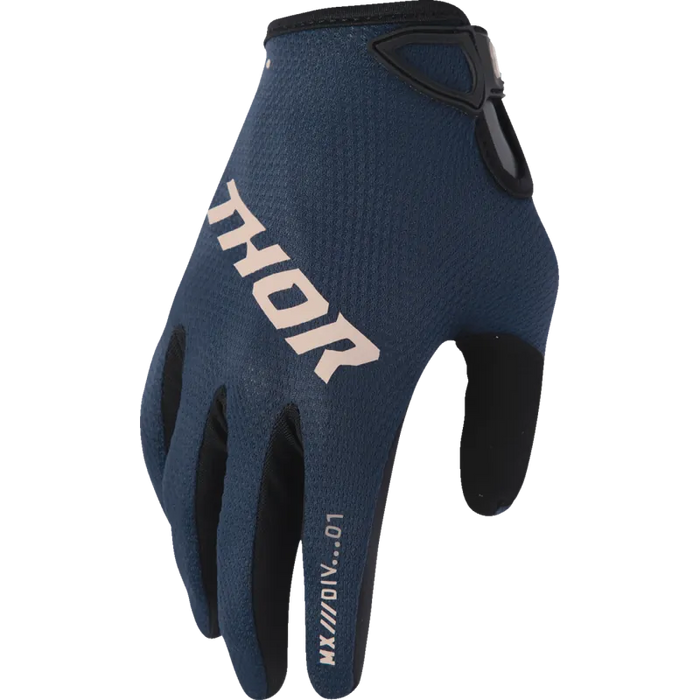 Thor Womens Ridemode Gloves - Midnight - Front