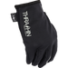 Thrashin Supply Mens Stealth Gloves - Black/Black