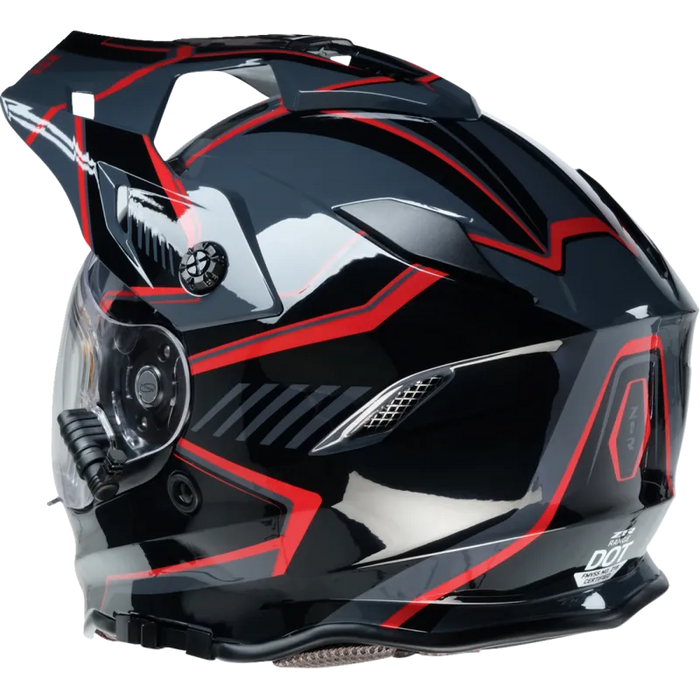 Z1R Range 2.0 Rotor Snow Helmet with Electric Dual Lens Face Shield