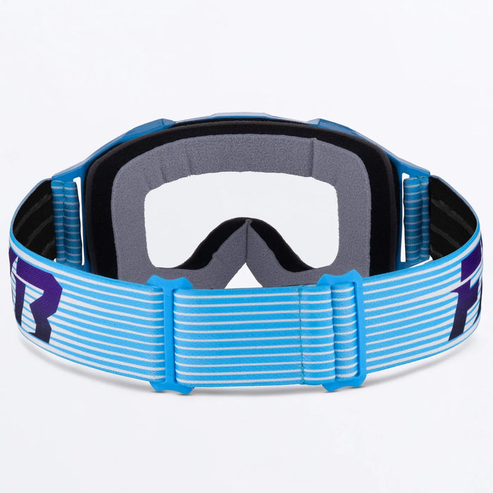 FXR Maverick Prime Youth MX Goggle - Sky/Purple, view 3