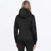 FXR Womens Hydrogen Tech Pullover Hoodie - Black/Red, view 2