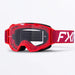 FXR Maverick Prime MX Goggle - Red/White, front view