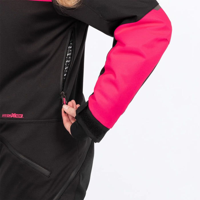 FXR Womens Revo F.A.S.T. Insulated Monosuit - Black/Razz, view 6