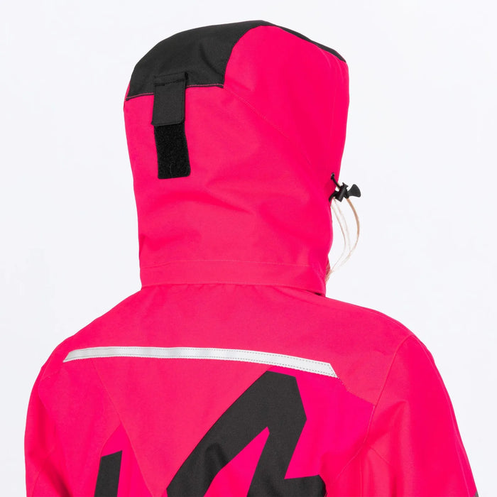 FXR Womens Cold Cross CX F.A.S.T. Monosuit - Razz, view 9