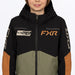 FXR Youth Vertical Monosuit - Moss/Umber/Stone, view 5