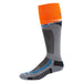 Klim Mens Aggressor Vented Sock - Non-Current - Twoually - Monument - Strike Orange, front view