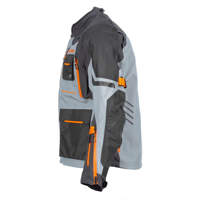 Klim Carlsbad Jacket - Asphalt - Ember Orange