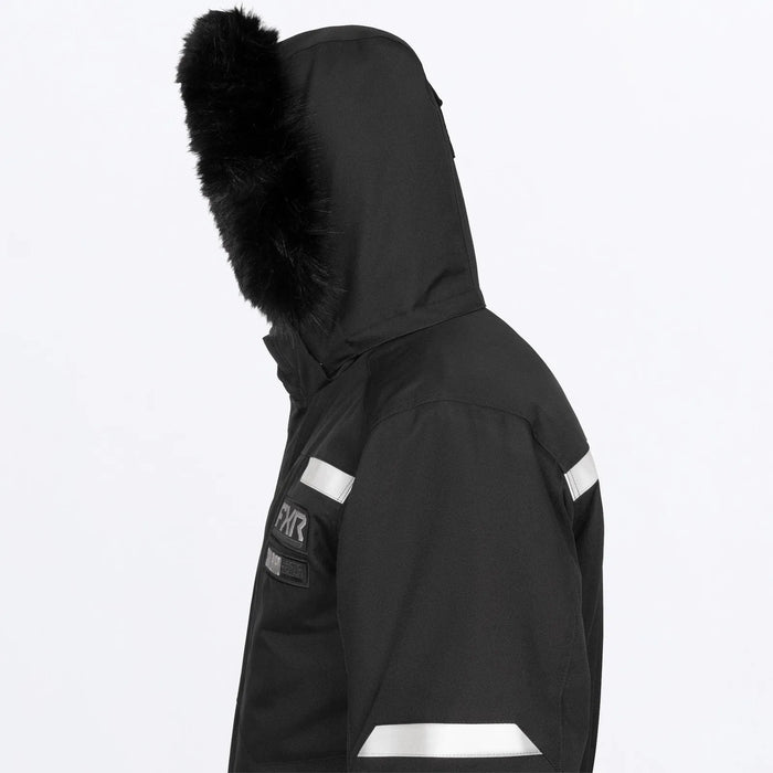 FXR Svalbard F.A.S.T. Insulated Monosuit - Black, view 6