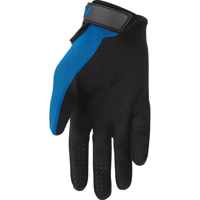 Thor Youth Ridgemode Gloves - Blue - Back