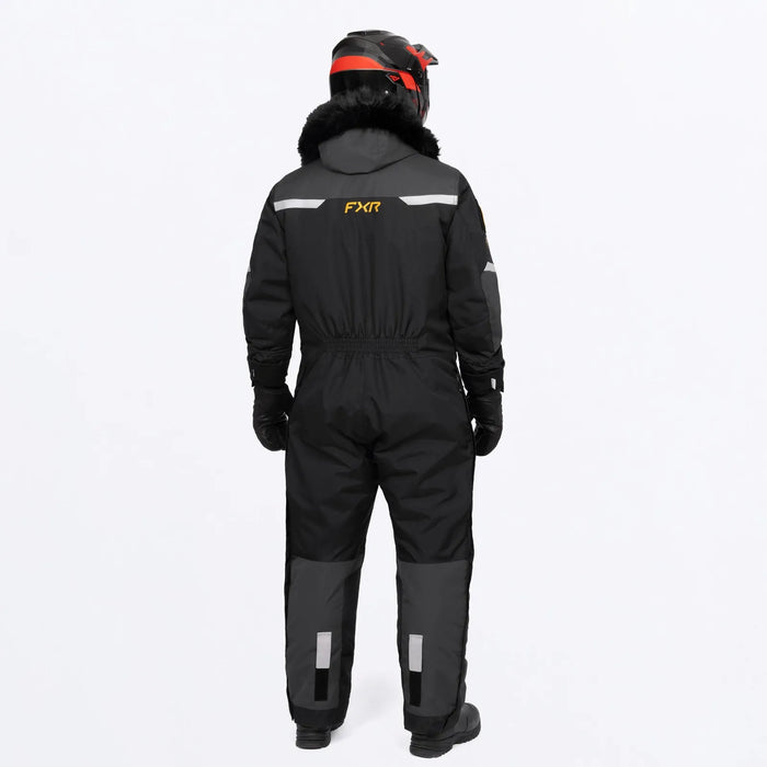 FXR Svalbard F.A.S.T. Insulated Monosuit - Black/Asphalt/Kash, view 2