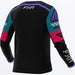 FXR Podium Gladiator MX Jersey 2026 - Black/Coral/Teal, view 2