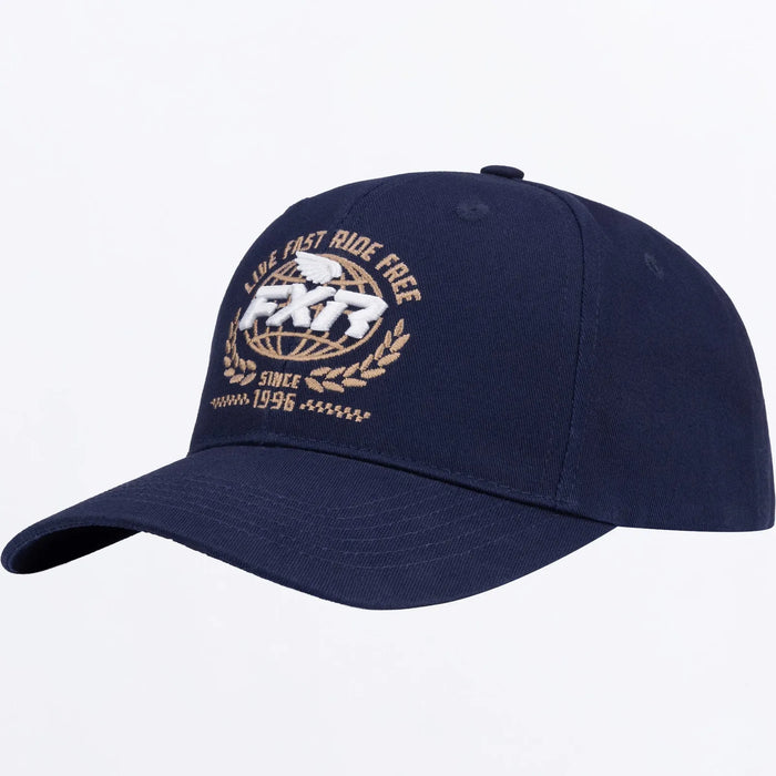 FXR Worldwide Hat - Navy/Canvas, view 2