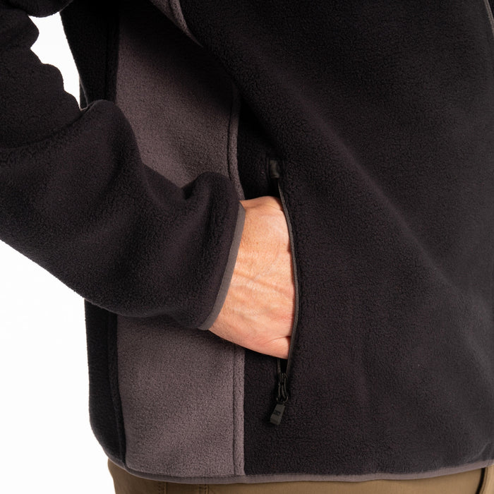 KLIM Mens Teton Crest Fleece Hooded Jacket