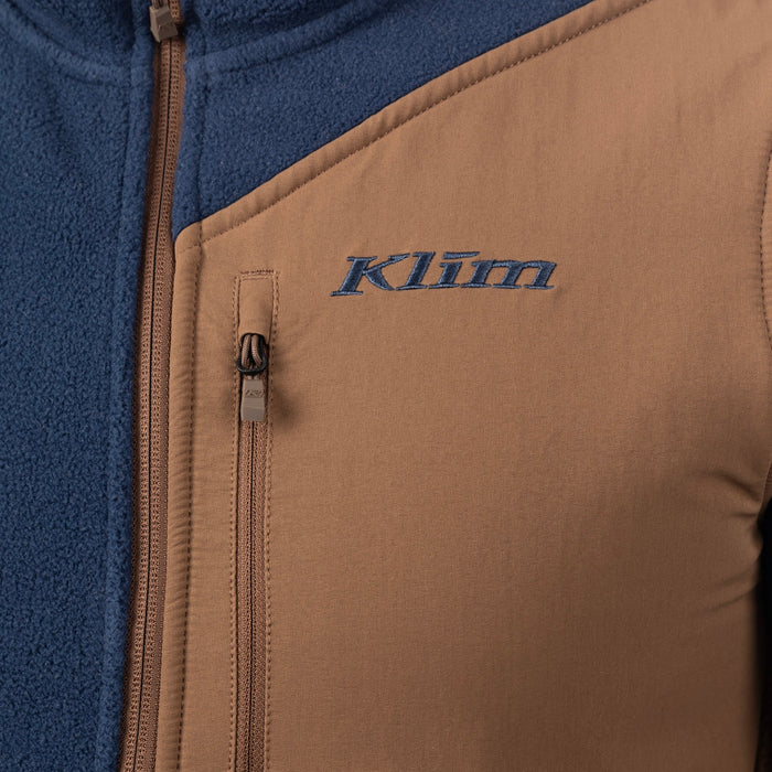 KLIM Mens Teton Crest Fleece Hooded Jacket