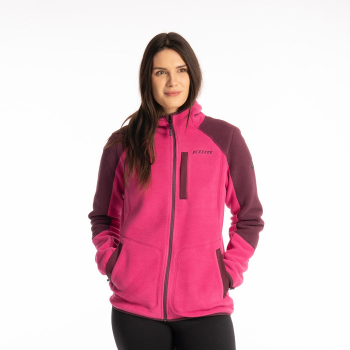 KLIM Womens Darby Canyon Fleece Hooded Jacket