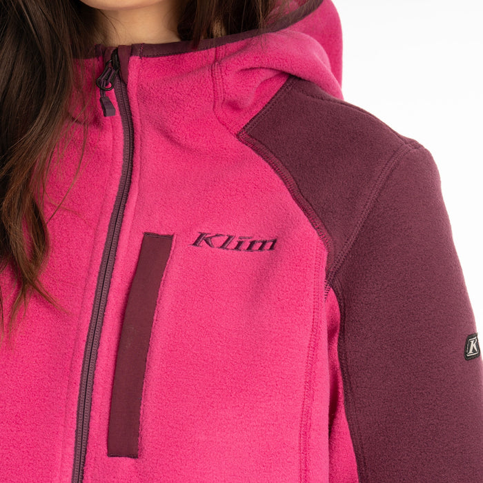 KLIM Womens Darby Canyon Fleece Hooded Jacket