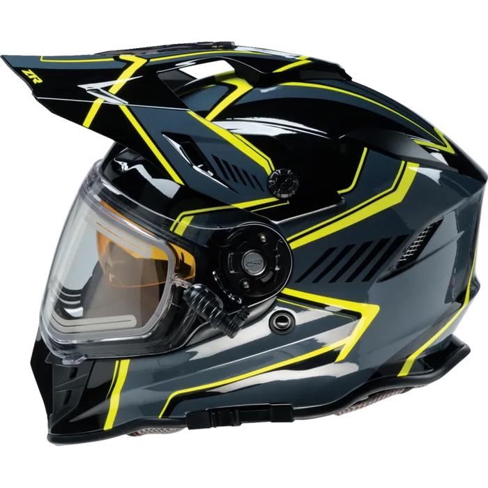 Z1R Range 2.0 Rotor Snow Helmet with Electric Dual Lens Face Shield