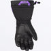 FXR Womens Fusion Glove 2027 - Black/Amethyst, view 2
