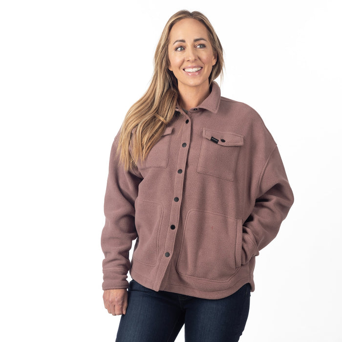 KLIM Womens Darby Canyon Fleece Shirt Jacket