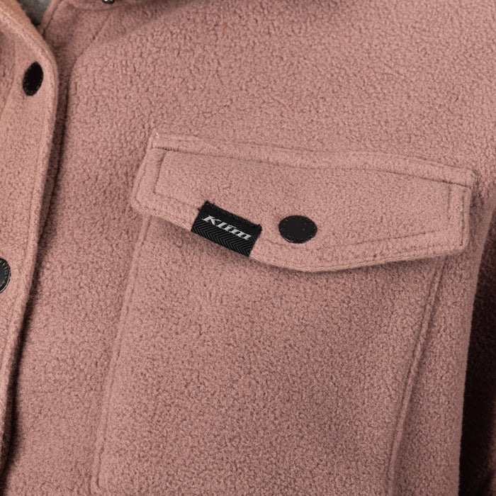 KLIM Womens Darby Canyon Fleece Shirt Jacket