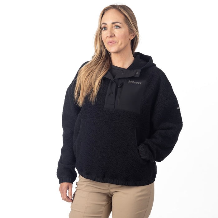 KLIM Womens Sira High Pile Fleece Hoodie