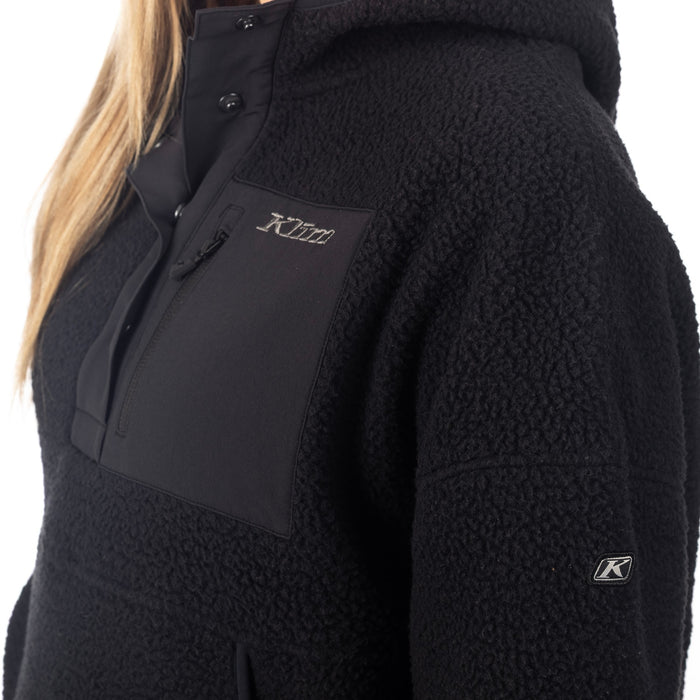 KLIM Womens Sira High Pile Fleece Hoodie